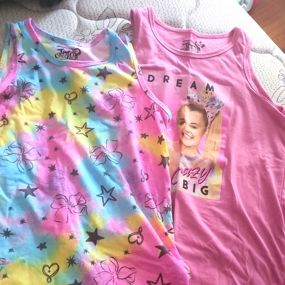2 Pack Girl's JoJo Siwa Tank Tops